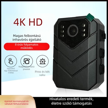 HD kézi videókamera 10x optikai zoom, 1080p felvétel, CMOS érzékelő, elektronikus képstabilizálás, éjszakai felvétel