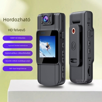 Könyökhöz rögzíthető testkamera, modell L11 — 12MP, TF tárhely, 2 hüvelykes LCD, 4 órás üzemidő