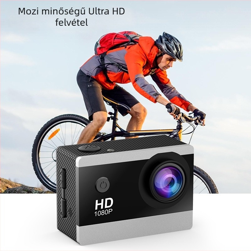 Vízálló kültéri akciókamera I5-358, 16 MP, 2,0 hüvelykes LCD, TF-kártya, 120 perc akkumulátor-üzemidő