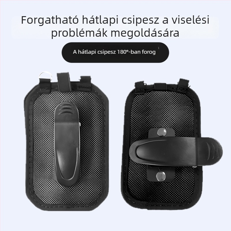 COOSOF BHT1 rendvédelmi testkamera védőtok öv- és nyakpánttal