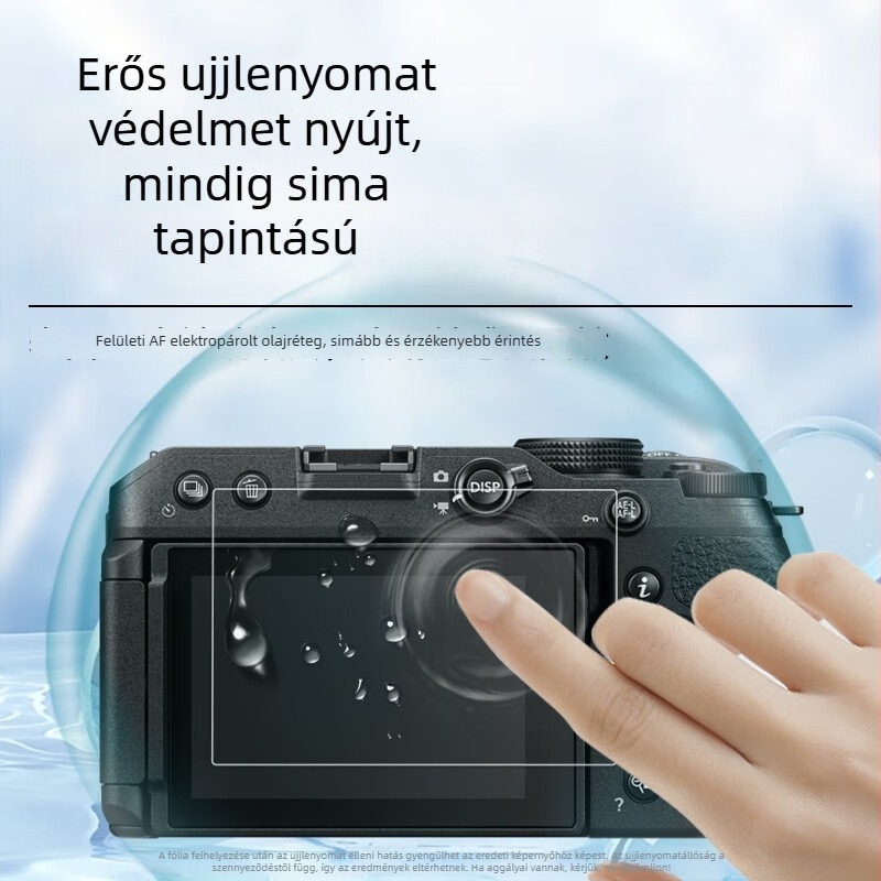 Nikon Z30 kijelzővédő fólia AR-anti-reflexiós PET fólia, kompatibilis Z30/Z6II/Z8, megmunkált kivitel