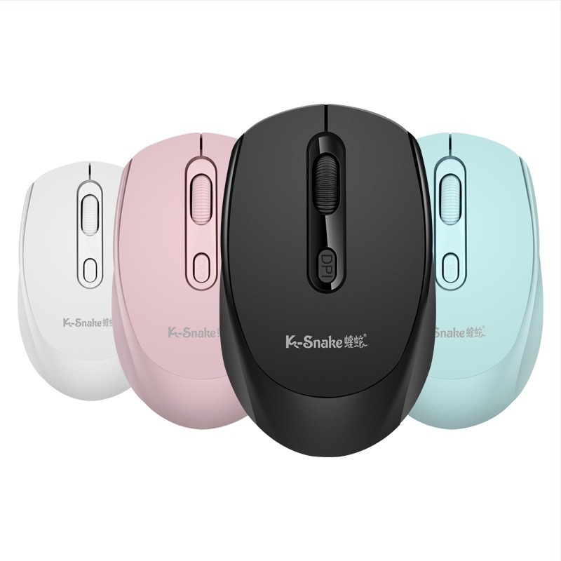 Viper W500 vezeték nélküli optikai egér, 1600 DPI, 3 gomb, 2.4G, Plug-and-Play, ergonómikus