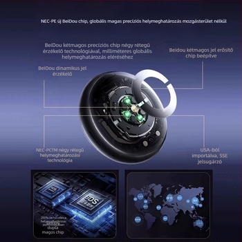 GPS nyomkövető elektromos motorkerékpárhoz — T-02S modell, Nothing márka, anti-lost lokátor