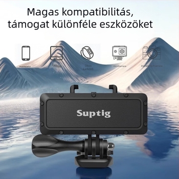 SUPTIG RSX-438 akkumulátortöltő GoPro, DJI, Canon, Sony és okostelefonokhoz – tűzálló ABS+PC anyag