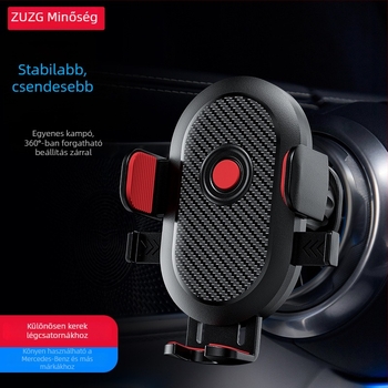 Autótelefon tartó - műanyag, univerzális, rezgéscsillapító (Márka: Quality table)