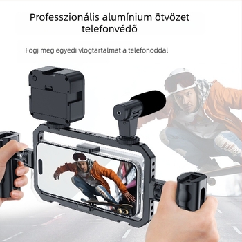 MAMEN mobiltelefon-tartó alumínium ötvözetből — univerzális stílus, testreszabás támogatott