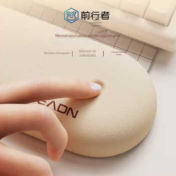 Csukló-támasz memóriahab, kétoldalas, LYCRA anyagból, irodai használatra