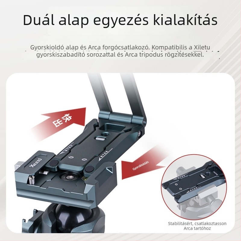Happy Journey MagSafe mágneses telefonállvány – élő közvetítéshez és selfie-hez, alumínium ötvözet, hordozható