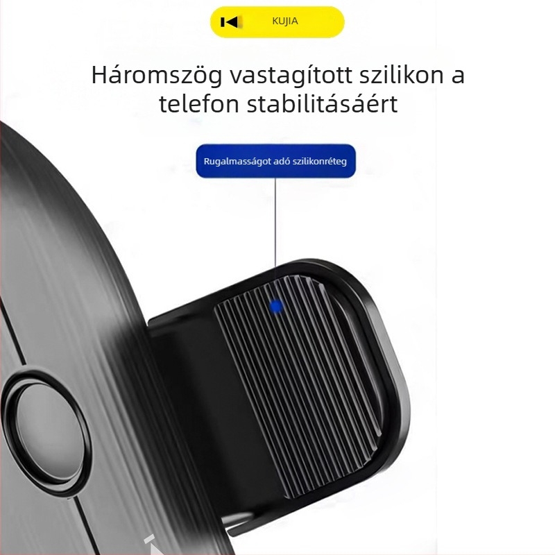 Kujia autós telefon-tartó gravitációs anti‑rezgés rendszerrel, univerzális APS anyag