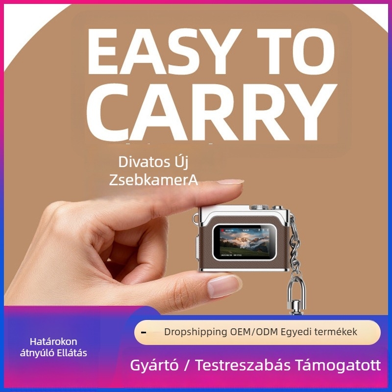 G1 Cross-Border Mini Retro Digitális Kamera, Hordozható ABS Testtel, 0,96 hüvelykes LCD, TF-kártya tárolás, 1,5 órás akkumulátor-élettartam