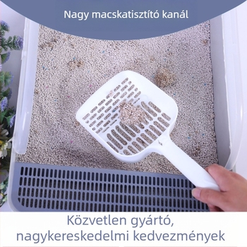 Macskaalom lapát – PP anyagból, alkalmas macskák és kutyák számára, márka hibepp