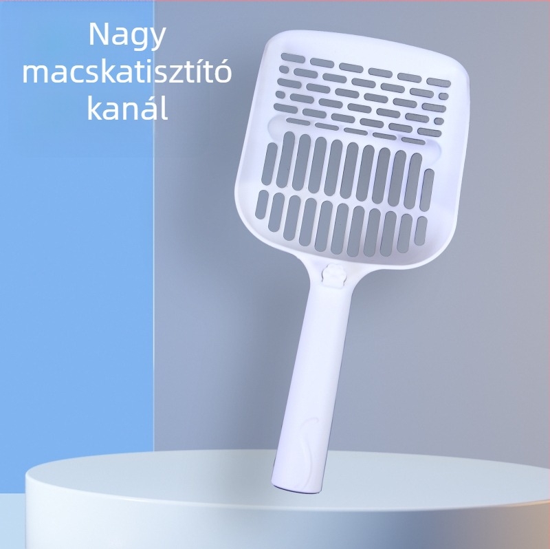 Macskaalom lapát – PP anyagból, alkalmas macskák és kutyák számára, márka hibepp