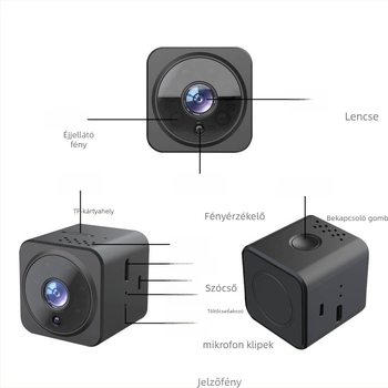 AS02 Vezeték nélküli HD éjjellátó kamera kétirányú hanggal — 1080p