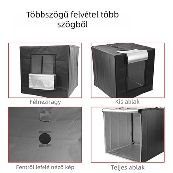 KFT-474 Kisméretű stúdió Oxford szövet és reflexiós anyaggal, 2,8 kg