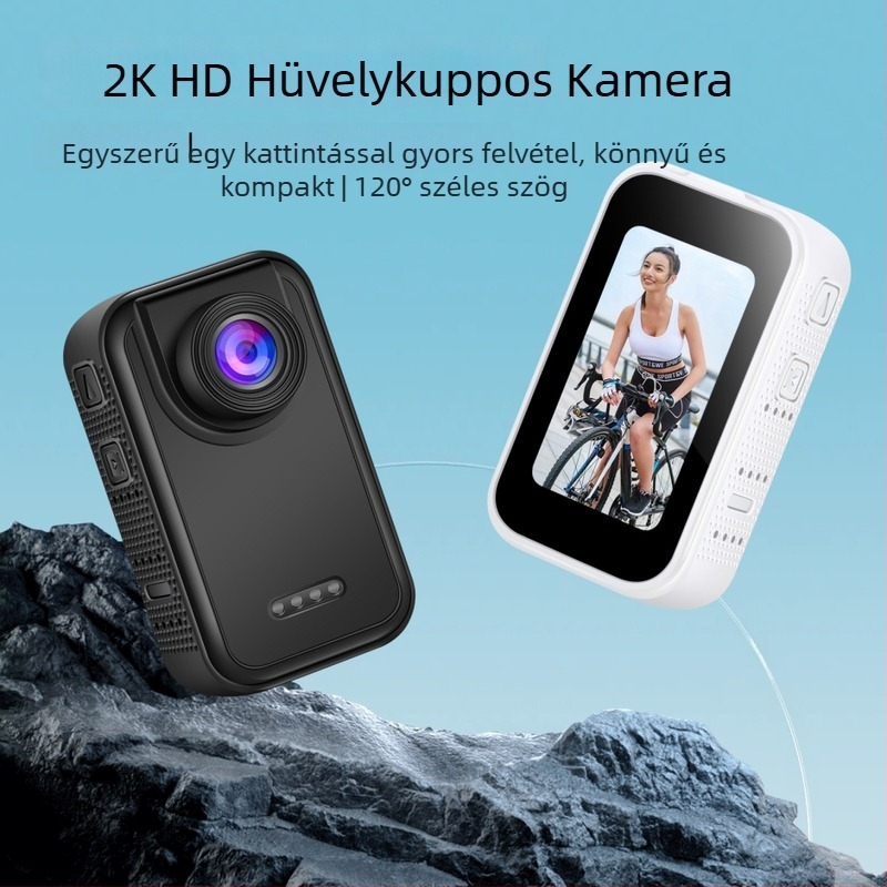 D200 Panorámás sportkamera 1,3 hüvelykes LCD-vel, 3 MP szenzor, ABS váz, memóriakártya-támogatás, akkumulátor üzemideje 2–3 óra