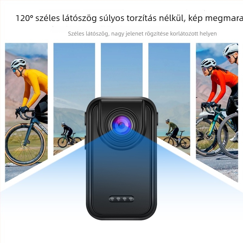 D200 Panorámás sportkamera 1,3 hüvelykes LCD-vel, 3 MP szenzor, ABS váz, memóriakártya-támogatás, akkumulátor üzemideje 2–3 óra