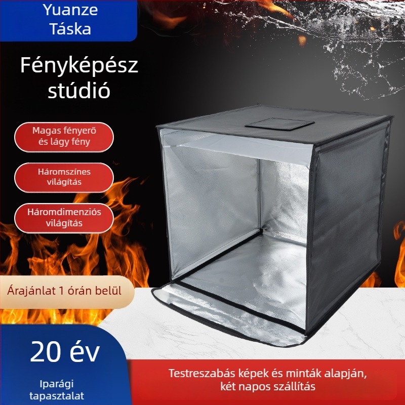 Összecsukható fotóstúdió softbox 40/60/70