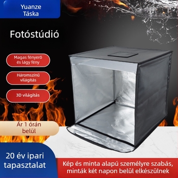 Mini összecsukható LED Softbox Fotóstúdió Doboz Csendélethez