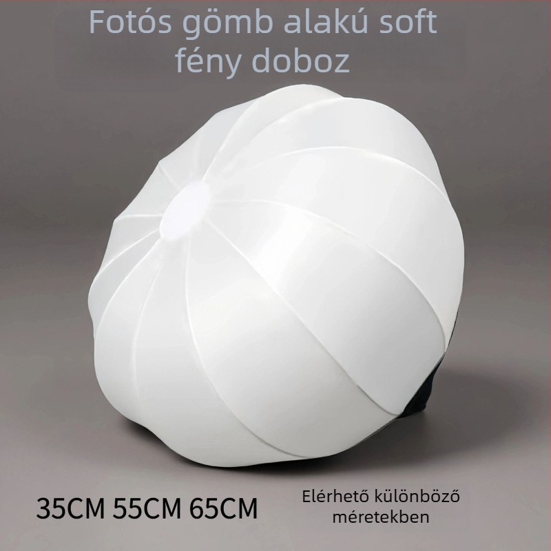 Stúdióvilágítási készlet: Lágy fény gömb, Oxford anyag, univerzális, teherbírás 2–5 kg