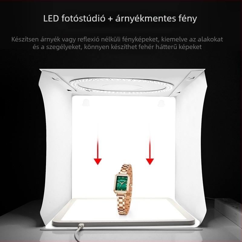 PULUZ Fat Cow Hajlított stúdiós LED gyűrűlámpa PKT3201 PVC 1,518 kg