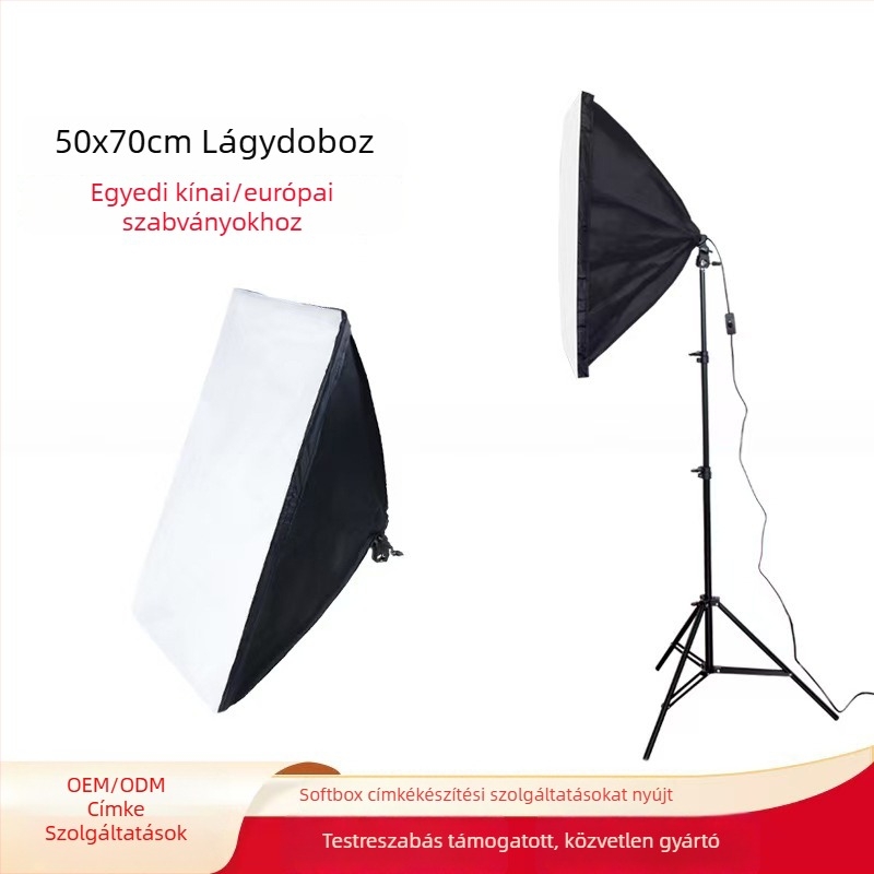 Longcaiju L-5070 – lágy fényű világítótestek élő közvetítéshez és kiállítóteremhez, maximális terhelés 2 kg.