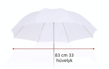 Stúdió Soft-Light esernyő portré- és divatfotózáshoz — reflexiós belső, stúdió használatra