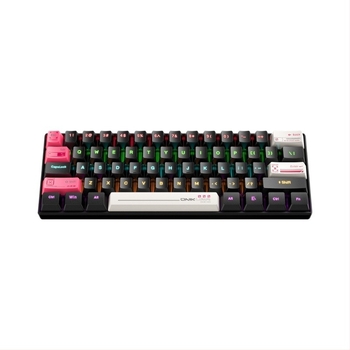 ONIKUMA G55 mechanikus billentyűzet, 61 billentyű, RGB háttérvilágítás, kábeles