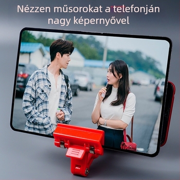 Telefonképernyő nagyító Fresnel lencsével és univerzális rögzítővel – Byster BST-A5J, Eredet: Kína