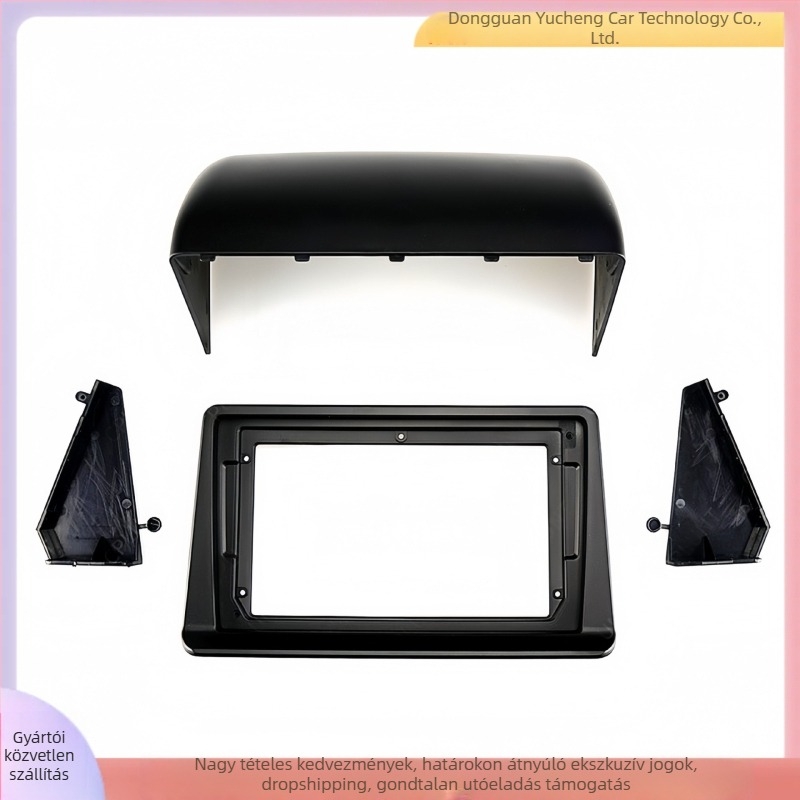Mitsubishi Pajero V31 központi konzol panel keret — ABS+PC anyag, kompatibilis Pajero V31/Montero/Shogun modellekkel, 1991–2012 évjáratok, súly 800 g, származás Dongguan, Kína