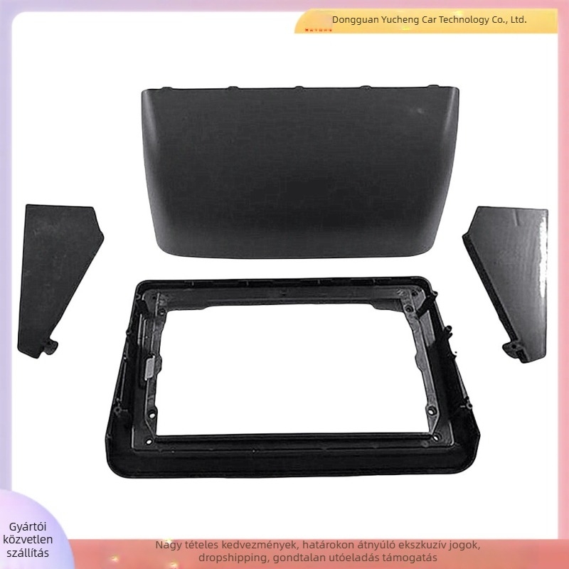 Mitsubishi Pajero V31 központi konzol panel keret — ABS+PC anyag, kompatibilis Pajero V31/Montero/Shogun modellekkel, 1991–2012 évjáratok, súly 800 g, származás Dongguan, Kína