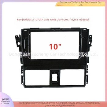 Android navigációs keret Toyota Vios/Yaris (2014–2017), ABS+PC, 1 kg