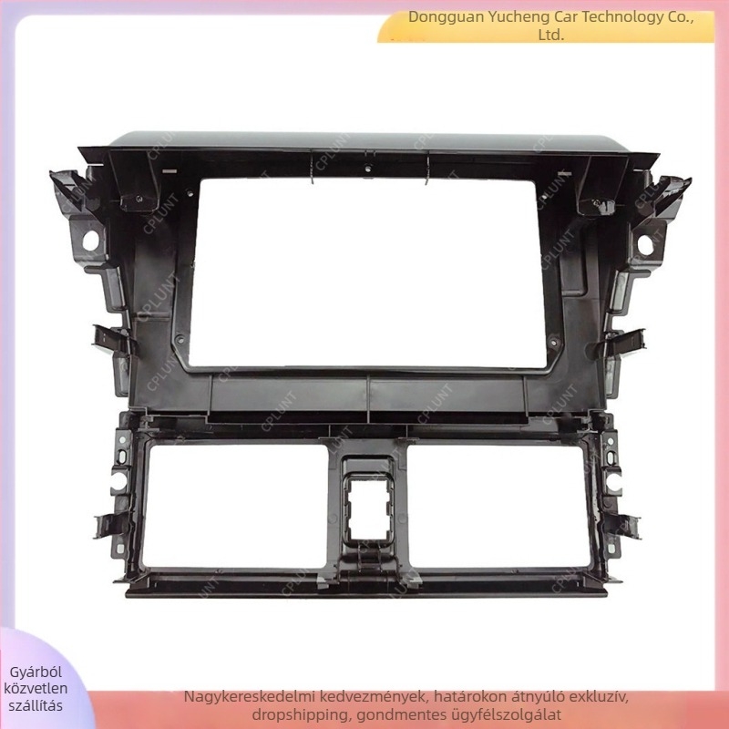 Android navigációs keret Toyota Vios/Yaris (2014–2017), ABS+PC, 1 kg