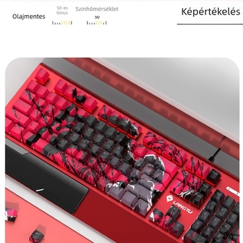 PBT dye-sublimációs fedő gombok mechanikus billentyűzethez, témás, oldalsó gravírozás, átlátszó, testre szabható, kreatív, anime stílus