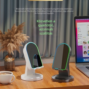 Felső felvételhez való telefon-tartó, műanyag, univerzális