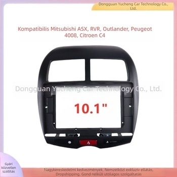 Universális belső navigációs elülső panel Mitsubishi ASX, Outlander, Peugeot 4008 és Citroën C4 • ABS+PC • Modellek 2013–2018 • Tömeg 1 kg