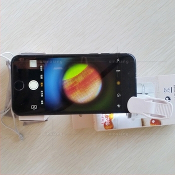 60x clip-LED nagyító telefonhoz bankjegy-ellenőrző fénnyel – hordozható optikai mikroszkóp ékszerek és gyémántok azonosításához