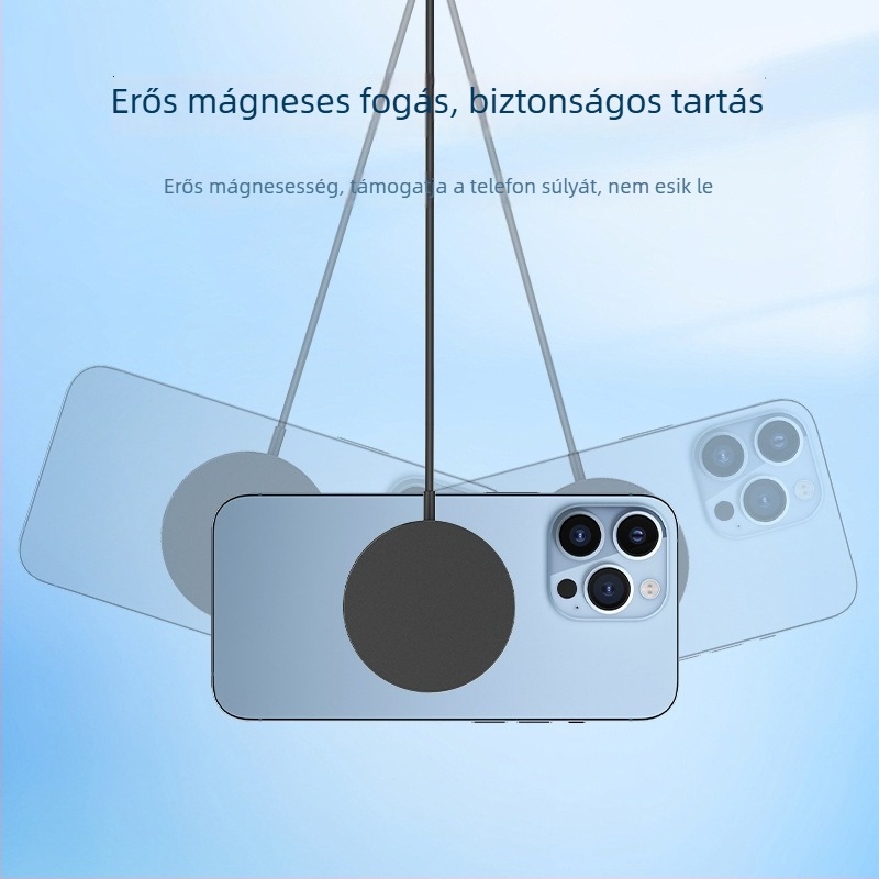 Apple MagSafe mágneses vezeték nélküli töltő, kimenet 15W, QC3.0, 2A áram, Qi2-MPP tanúsítvány