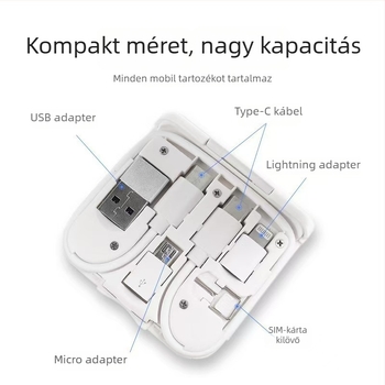 Három az egyben mágneses vezeték nélküli töltő asztali háromrészes állvánnyal, 15W max, QC3.0 gyors töltés, 1.67A kimenet, iPhone és fejhallgatók számára