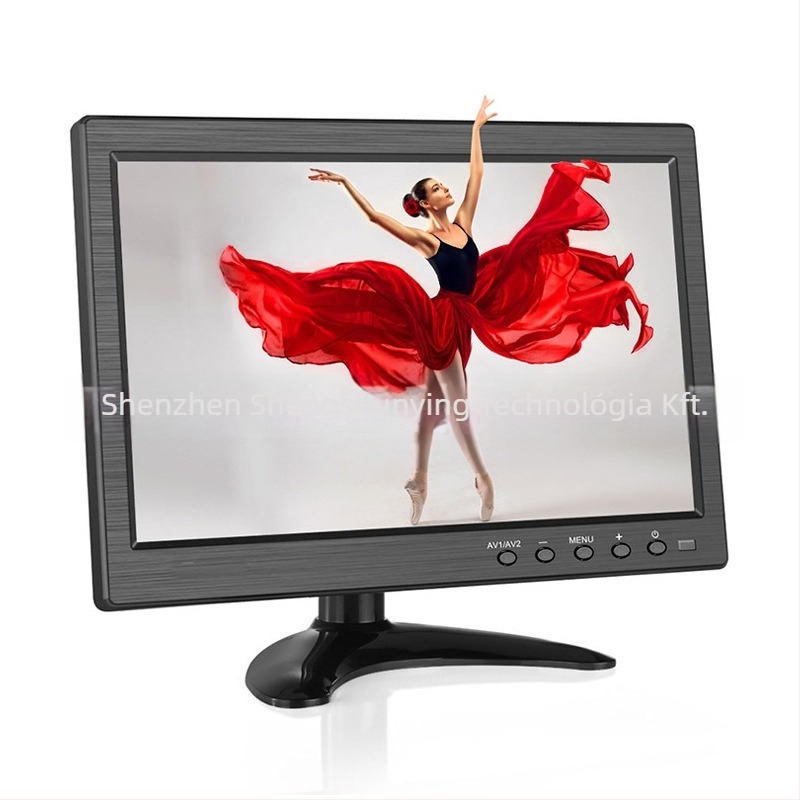 SSY-Y101 ipari monitor – IPS panel, 1920x1080 felbontás, HDMI/VGA/AV bemenetek, ABS ház