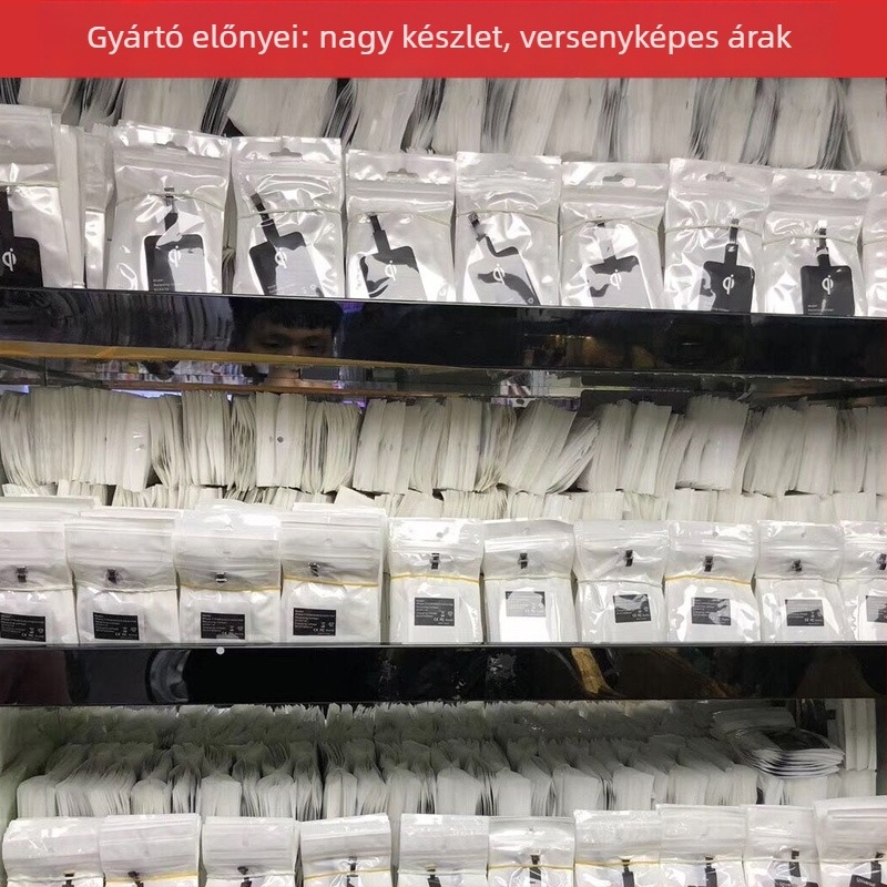 Type-C vezeték nélküli töltési vevő patch szenzor tekercs, univerzális, AFC, 5W, 1A kimenet, közvetlen töltés
