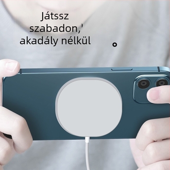 MagSafe vezeték nélküli töltő iPhone 12/13-hoz, mágneses töltés, 15W, 2A, QC3.0, testreszabható