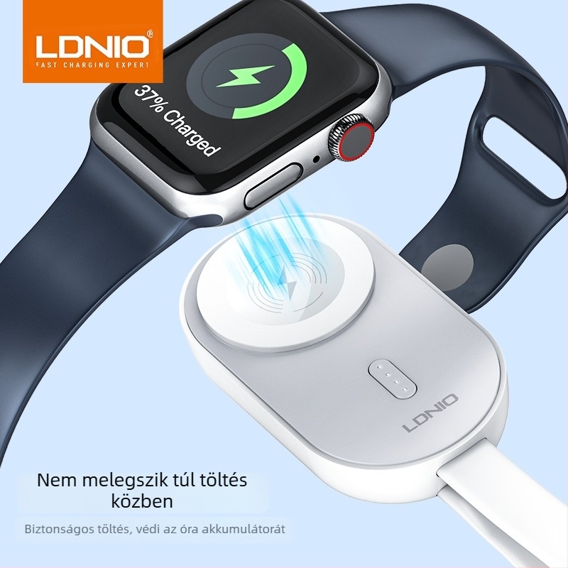 LDNIO Apple Watch Vezeték nélküli töltő S9 Ultra mágneses töltés 2.5W 1A
