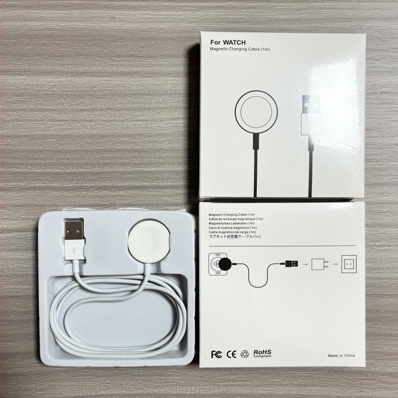 Apple Watch vezeték nélküli töltőbázis mágneses töltéssel, USB-C port, PD protokoll, állványos töltő, 2.5W kimenet, összteljesítmény 5W