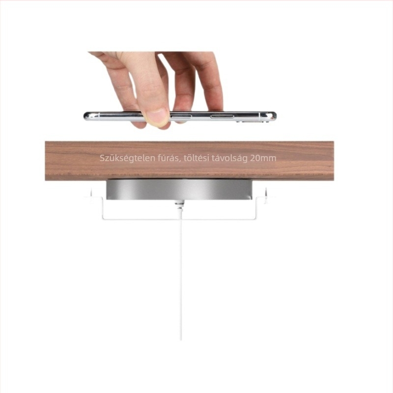 Keliway Vezeték nélküli töltő Qi2.2, 20 mm távolság, 10W QC3.0