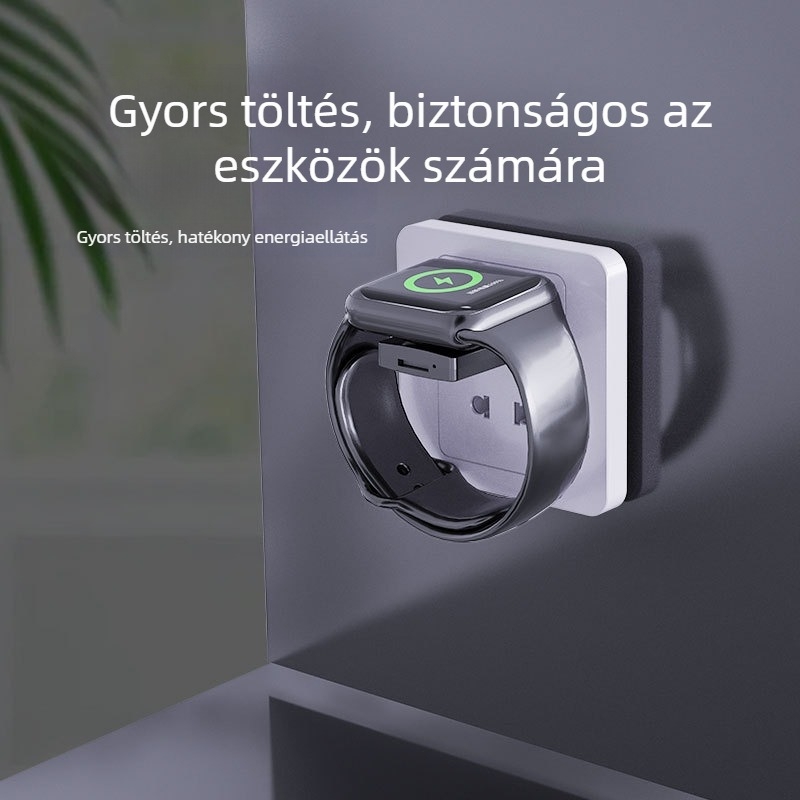 Apple Watch mágneses vezeték nélküli töltő, iWatch gyors töltés, 2.5W kimenet, 0.25A