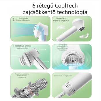 Állatbarát hajszárító – intelligens mindent egyben szárító és ápoló készülék kutyáknak és macskáknak, gyors száradás, 1000W alatt, DC motor, spirálfűtő, 220V