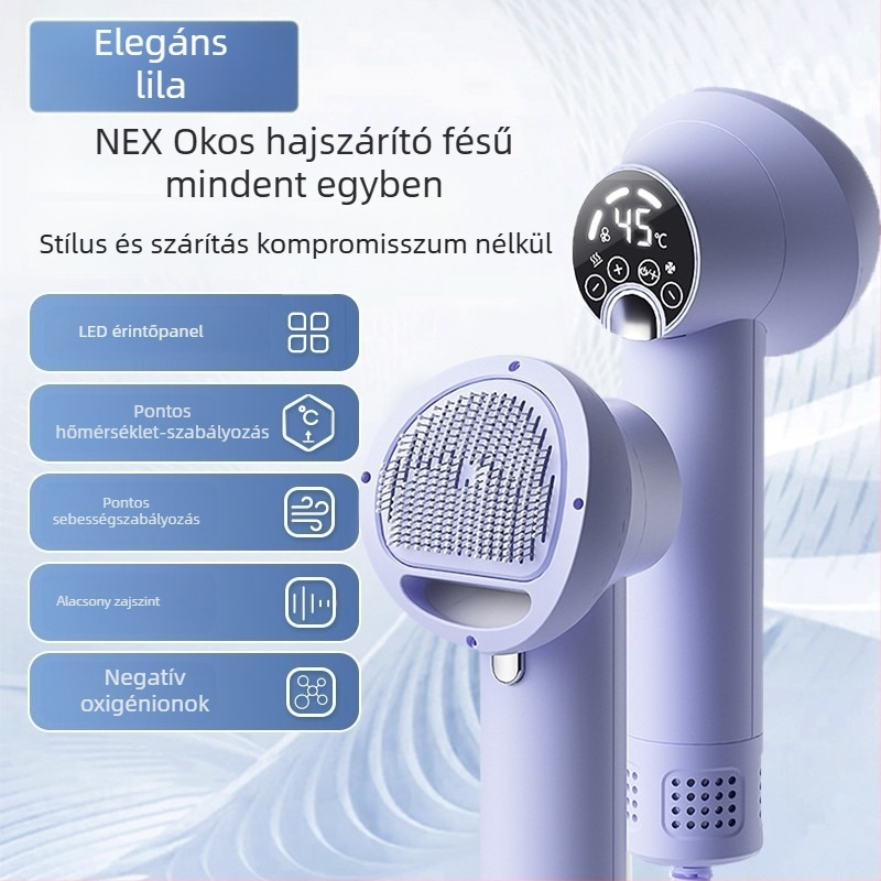 Állatbarát hajszárító – intelligens mindent egyben szárító és ápoló készülék kutyáknak és macskáknak, gyors száradás, 1000W alatt, DC motor, spirálfűtő, 220V