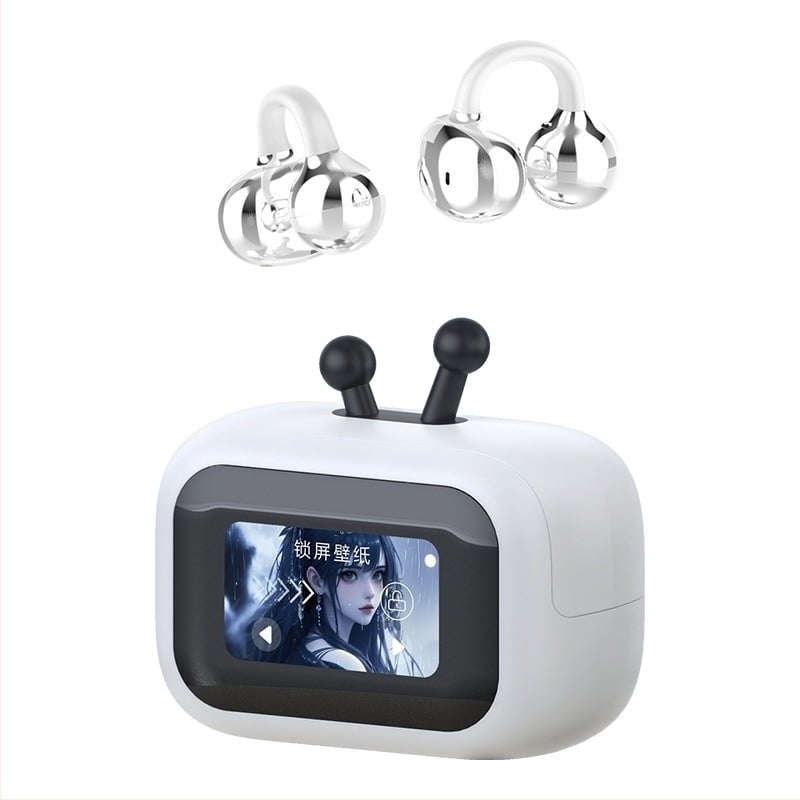 Csontvezetéses fejhallgató, 32 GB memória, hosszú akkumulátor-üzemidő, Bluetooth 6.0, sztereó hang, fejre viselhető
