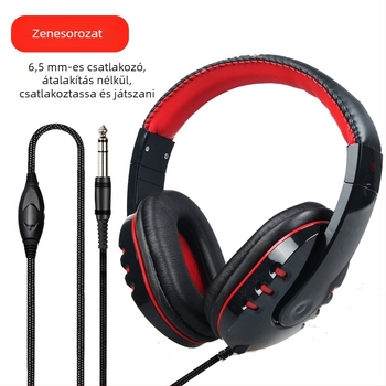 Vezetékes SY808MV fejhallgató zongora/ hangszerhez, 6,5 mm csatlakozó, 32 Ω, 20–20000 Hz, 1,6 m kábel