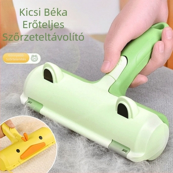 Béka alakú elektrosztatikus kutyaszőr-eltávolító fésű – műanyagból, fésű-kefe típus, márka Jieyu Daily Necessities, alkalmas kutyáknak, 70 darab dobozonként